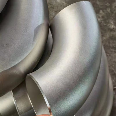 গুণ  SS304/316 Pipe Fittings Elbow 45 90 LR SCH5S~XXS Wall Thickness কারখানা