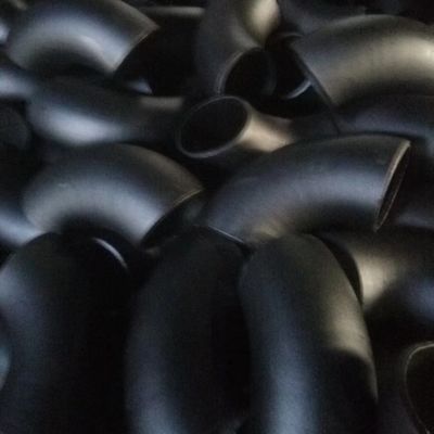 গুণ  6 Inch Ansi B16.9 Carbon Steel Pipe Fittings Seamless 90 Degree Long Radius Elbow কারখানা