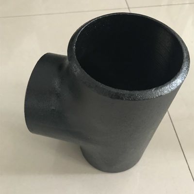 ASME B16.9 হ্রাস করা টি পাইপ ফিটিং SCH40 ASTM A23 WPB