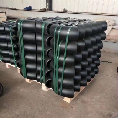 5 ইঞ্চি কার্বন ইস্পাত পাইপ ফিটিং ANSI ASME B16.9 ইস্পাত বাট ওয়েল্ডিং কনুই